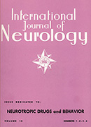 International Journal of Neurology Magazine / Toxic Diseases of the Nervous System