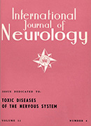 International Journal of Neurology Magazine / Toxic Diseases of the Nervous System