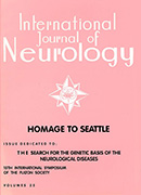 International Journal of Neurology Magazine / Toxic Diseases of the Nervous System